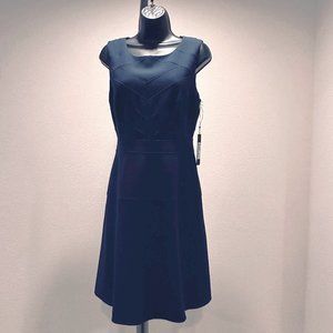 Navy, Sleeveless Professional Dress NWT